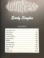 バンドスコア ラウドネス アーリー・シングルス ラウドネス初期のシングルヒットコレクション LOUDNESS EARLY SINGLES