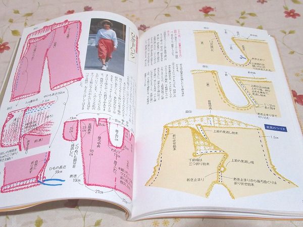 森南海子の手縫い見習い きものを洋服にリフォームする 簡単なパンツと 