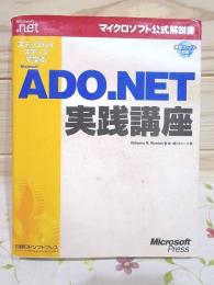 ステップバイステップで学ぶMicrosoft ADO.NET実践講座  マイクロソフト公式解説書　印有 書込有