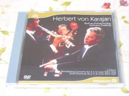 DVD ヘルベルトフォンカラヤン ベルリンフィルハーモニー管弦楽団　カールハインツ・ツェラー(フルート) バッハ ブランデンブルク協奏曲第3番