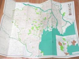 古地図 復刻版 模範 新大東京全図 昭和8年版訂正12版