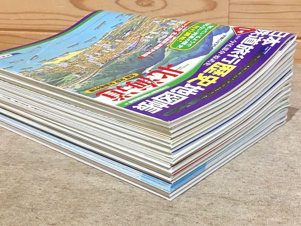 5985日本鉄道旅行地図帳全12冊と歴史地図帳全12冊