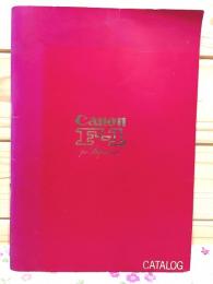 Canon F-1  for Professiona  カタログ