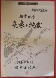 根室地方　気象と地震