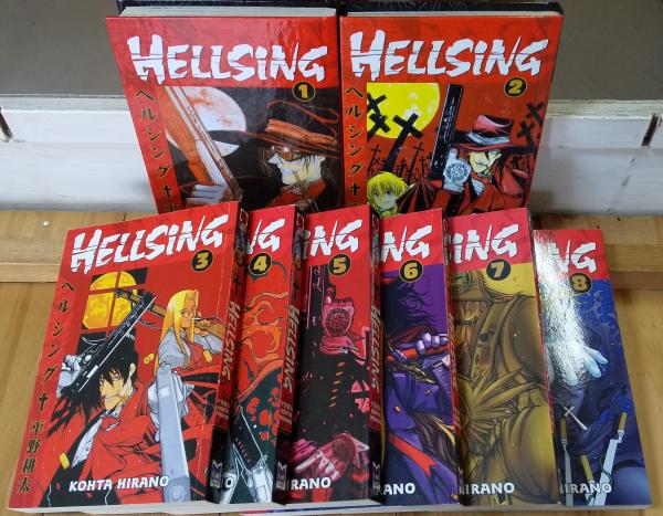 HELLSING 英語版 1〜8巻セット(平野耕太) / 古本