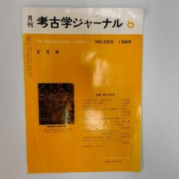 月刊考古学ジャーナル　1985年8月号　特集・船の考古学