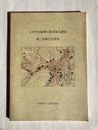 土木学会阪神大震災震災調査　第二次報告会資料