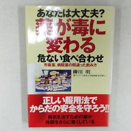 あなたは大丈夫?薬が毒に変わる危ない食べ合わせ