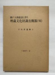 瀬戸大橋建設に伴う埋蔵文化財調査概報8 (下川津遺跡 2)