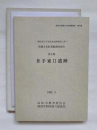 一般国道11号高松東道路建設に伴う埋蔵文化財発掘調査報告　第五冊　井手東2遺跡