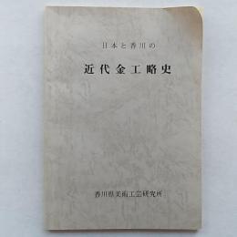 日本と香川の近代金工略史