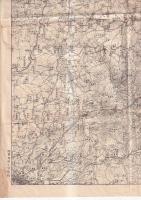 (戦前地図/中国旧満州)　新京及双陽河付近図　　(現名)旧満州国首都吉林省長春市