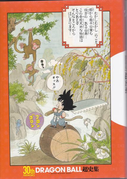 30th Anniversary ドラゴンボール 超史集 Super History Book 鳥山明 古本 中古本 古書籍の通販は 日本の古本屋 日本の古本屋