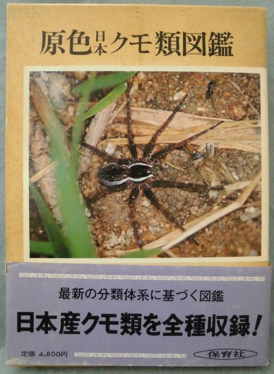 原色日本クモ類図鑑(八木沼健夫 著) / 古本、中古本、古書籍の通販は 