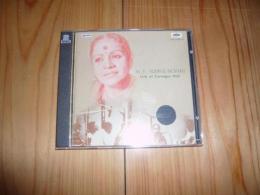 CD「カーネギー・ライブ/M.S.スッブラクシュミ"　2CD」　　GNCD-35005