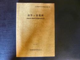 「由井ヶ迫遺跡」　国東地区遺跡群発掘調査報告書