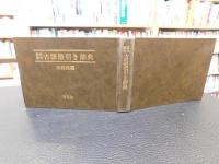 「現代俳句　古語逆引き辞典」