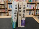 「小説　野中兼山　上・中・下　３冊揃」