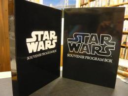 「STAR WARS SOUVENUIR PROGRAM BOX     函入　　スター・ウォーズ関連映画パンフレット　７冊セット」　スター・ウォーズ/帝国の逆襲/ジュダイの復讐/THE STAR WARS TRILOGY/STAR WARS EPISODE1 THE PHANTOM MENACE/STAR WARS EPISODE2 ATTACK OF THE CLONES/STAR WARS EPISODE3　REVENGE OF THE SITH