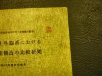 八甲田山地域の動物相調査報告　「各種陸上生態系における二次生産構造の比較研究」