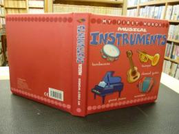 英語絵本　「MYUSICAL INSTRUMENTS」　MY FIRST WORDS