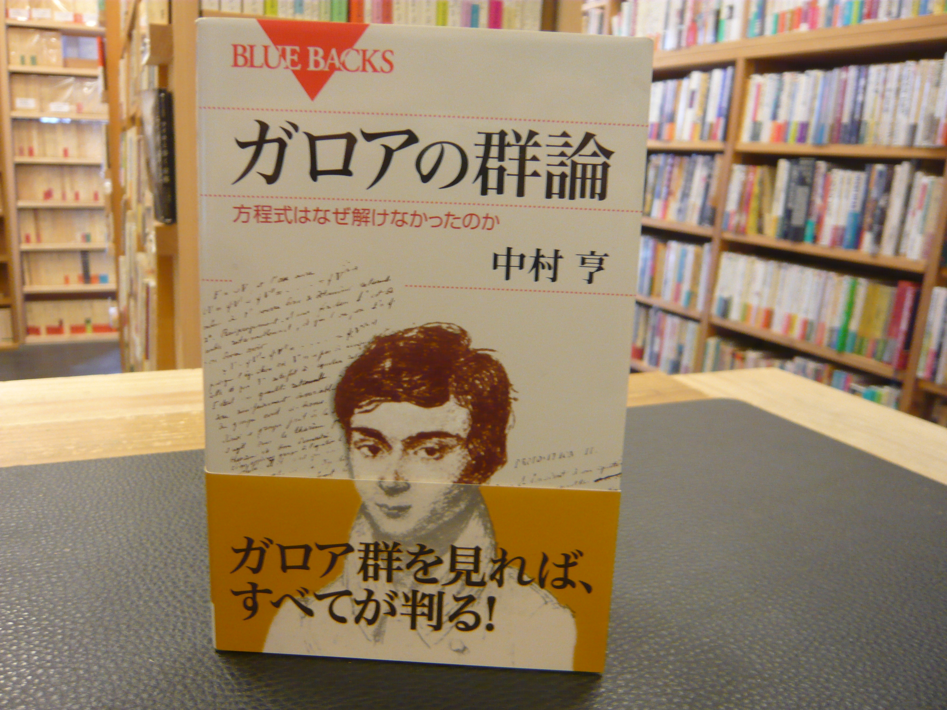 ガロアの群論 方程式はなぜ解けなかったのか 中村亨 著 古本 中古本 古書籍の通販は 日本の古本屋 日本の古本屋