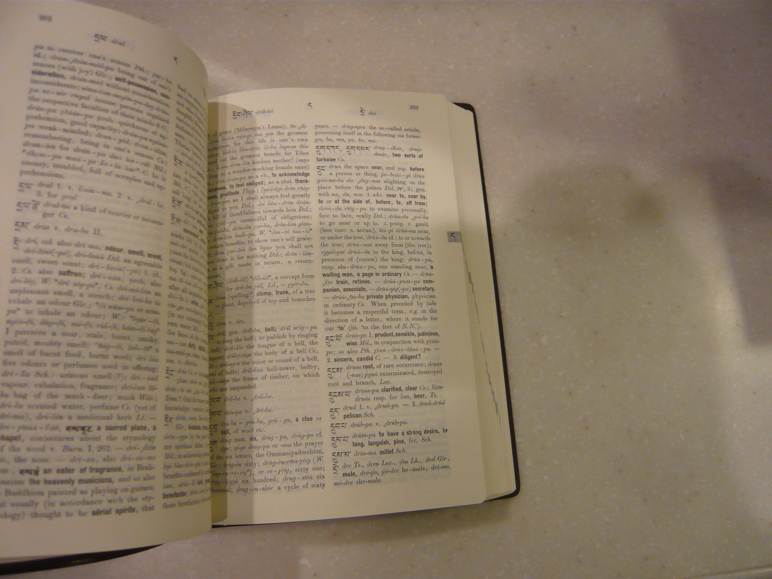 蔵英辞典」 A TIBETAN-ENGLISH DICTIONARY(H.A.イェシュケ編) / 古本 