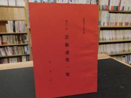 「昭和５５年度　第３１回　芸術選奨一覧」