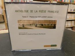 CD　「Anthologie de la poésie française 」