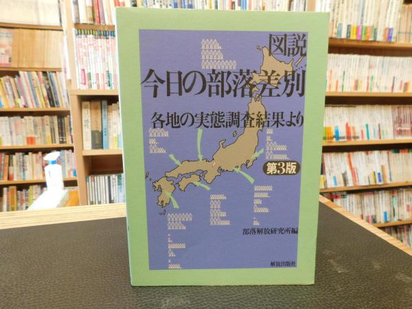 図説・今日の部落差別 第3版」 各地の実態調査結果より(部落解放