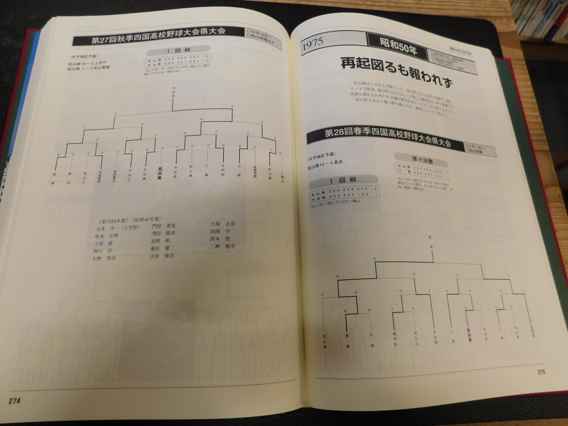 松山商業高校野球部百年史」 / 古書猛牛堂 / 古本、中古本、古書籍の