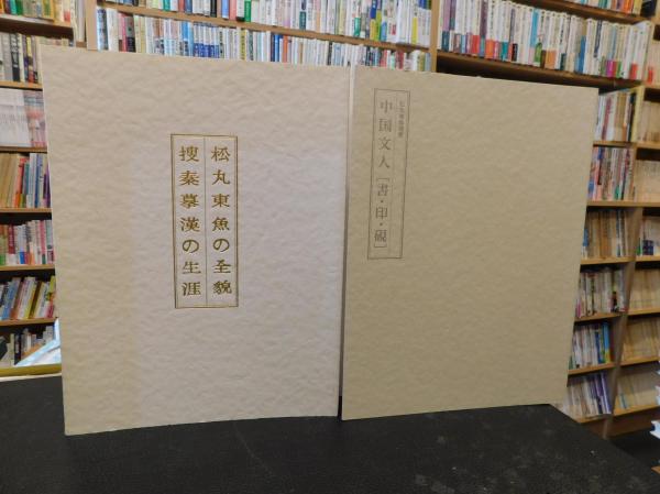 松丸東魚の全貌 捜秦摹漢の生涯 別冊付（松丸東魚遺愛 中国文人［書