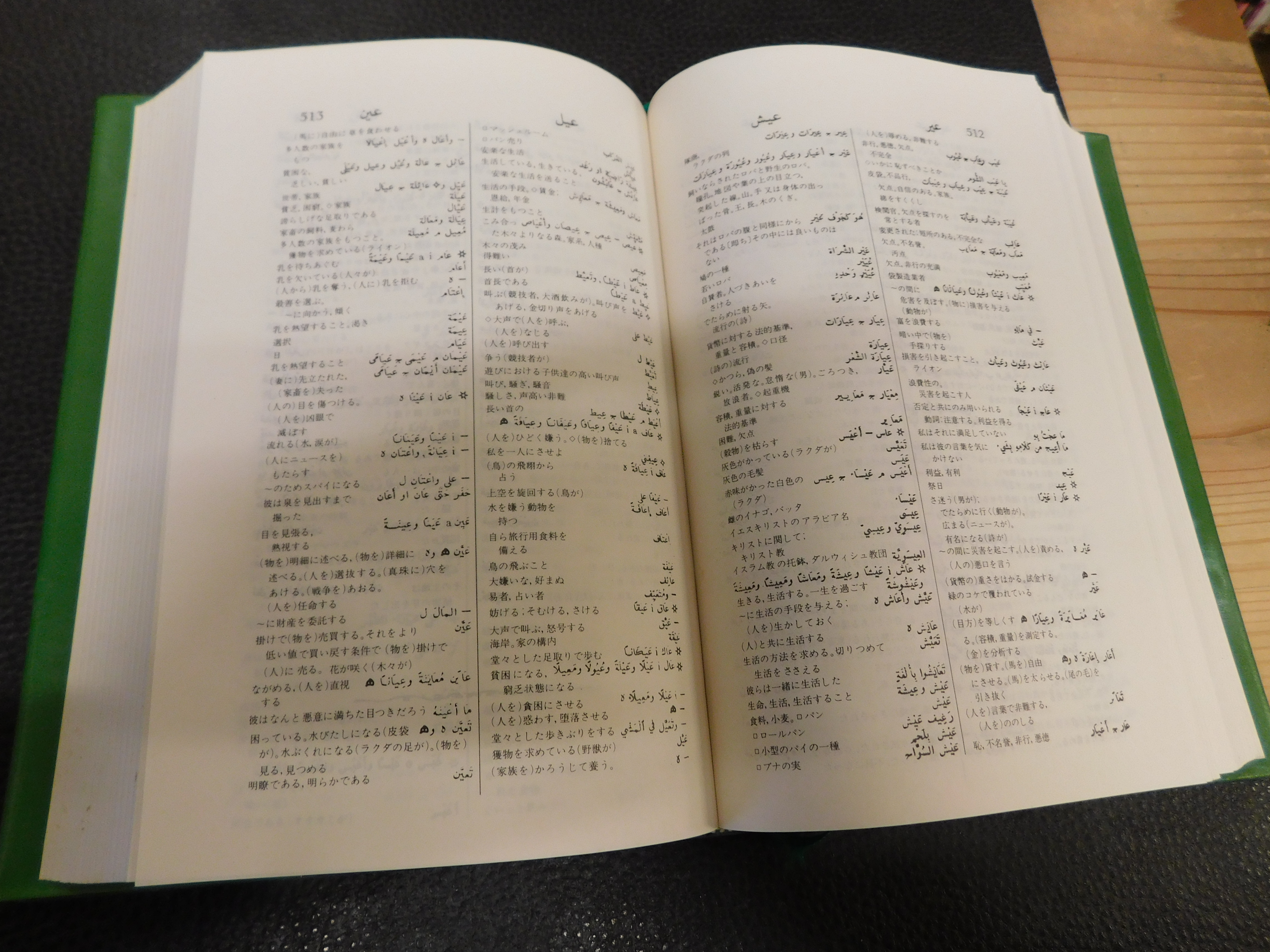 詳解 アラビア語-日本語辞典」(中東調査会 編) / 古本、中古本、古書籍