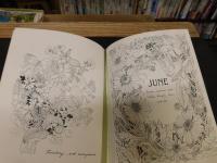 「The Flower Year　A Colouring Book」