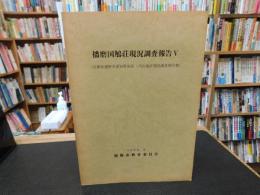 「播磨国鵤荘現況調査報告　５」