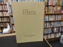 薄冊図録　「出雲国　富田城踏査報告」　尼子・毛利・堀尾氏三代の城跡