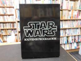 「 函入　スター・ウォーズ関連映画パンフレット　７冊セット　STAR WARS SOUVENUIR PROGRAM BOX」　スター・ウォーズ/帝国の逆襲/ジュダイの復讐/THE STAR WARS TRILOGY/STAR WARS EPISODE1 THE PHANTOM MENACE/STAR WARS EPISODE2 ATTACK OF THE CLONES/STAR WARS EPISODE3　REVENGE OF THE SITH