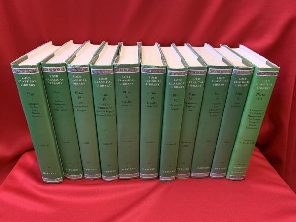 LOEB CLASSICAL LIBRARY PLATO 1〜12のうち 11巻欠 11冊 / 古本、中古
