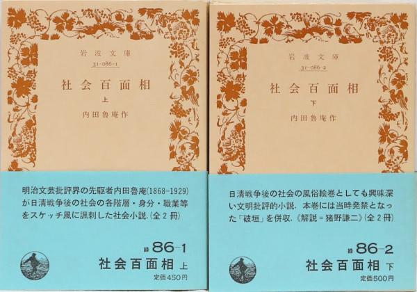 社会百面相（上・下） 岩波文庫　緑86-1 2