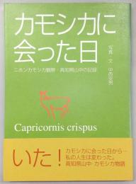 カモシカに会った日 : ニホンカモシカ観察・高知県山中の記録
