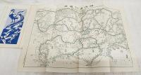 高知県　新日本分県地図　付国鉄連絡バス案内図