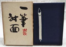 一筆対面　特装本　（限定200のうち195番）
