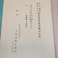 「京都市・春風庵　松山市・田中　両家及某家所蔵品入札」目録　場所・京都美術倶楽部　札元・高橋梨花堂、北岡猪三郎商店