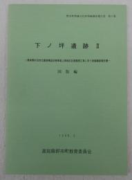 下ノ坪遺跡2　農業農村活性化農業構造改善事業上岡地区区画整理工事に伴う発掘調査報告書　図版編　(野市町埋蔵文化財発掘調査報告書　第6集)