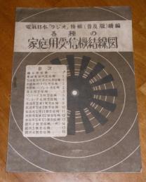 各種の家庭用受信機結線図　(電気日本ラジオ特集・普及版続編)