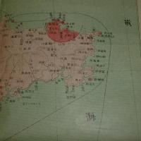 日独戦争地図　(大阪毎日新聞附録)