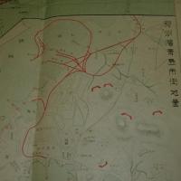 日独戦争地図　(大阪毎日新聞附録)