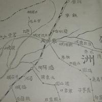 日露戦局地図　(明治37年3月20日)　新土佐新聞附録