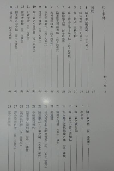 王鐸の書法 村上三島 編 二玄社 1979年11月 : 株式会社Wit tech