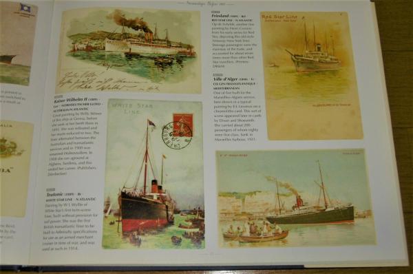 洋書・英語 A Postcard History of the Passenger Liner (客船のハガキ